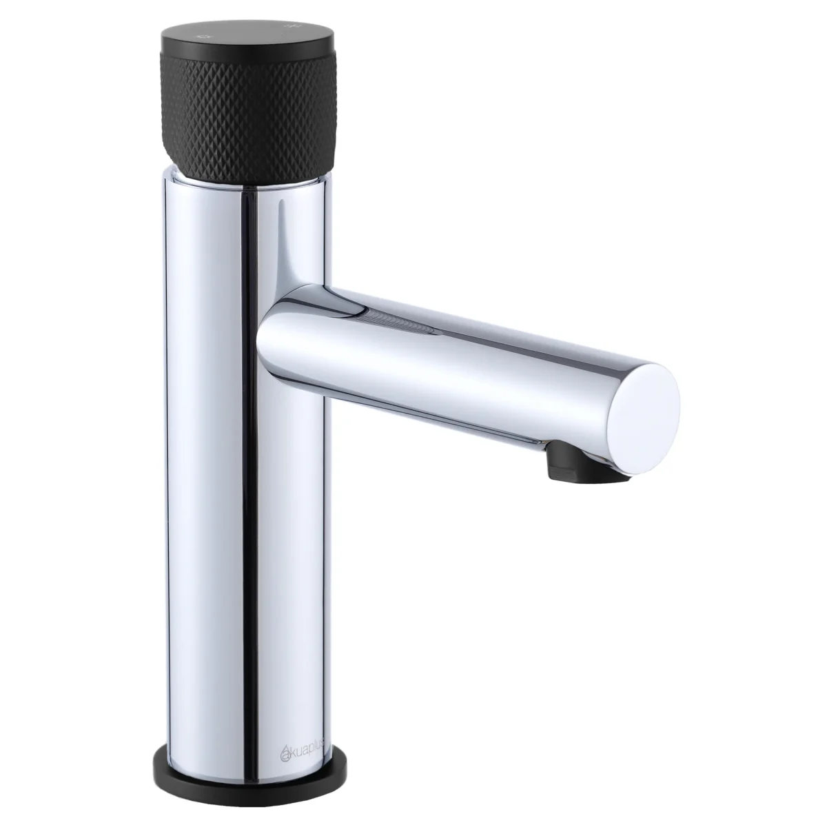 Robinet de lavabo monotrou rond AKUALUX RM5110CPBL