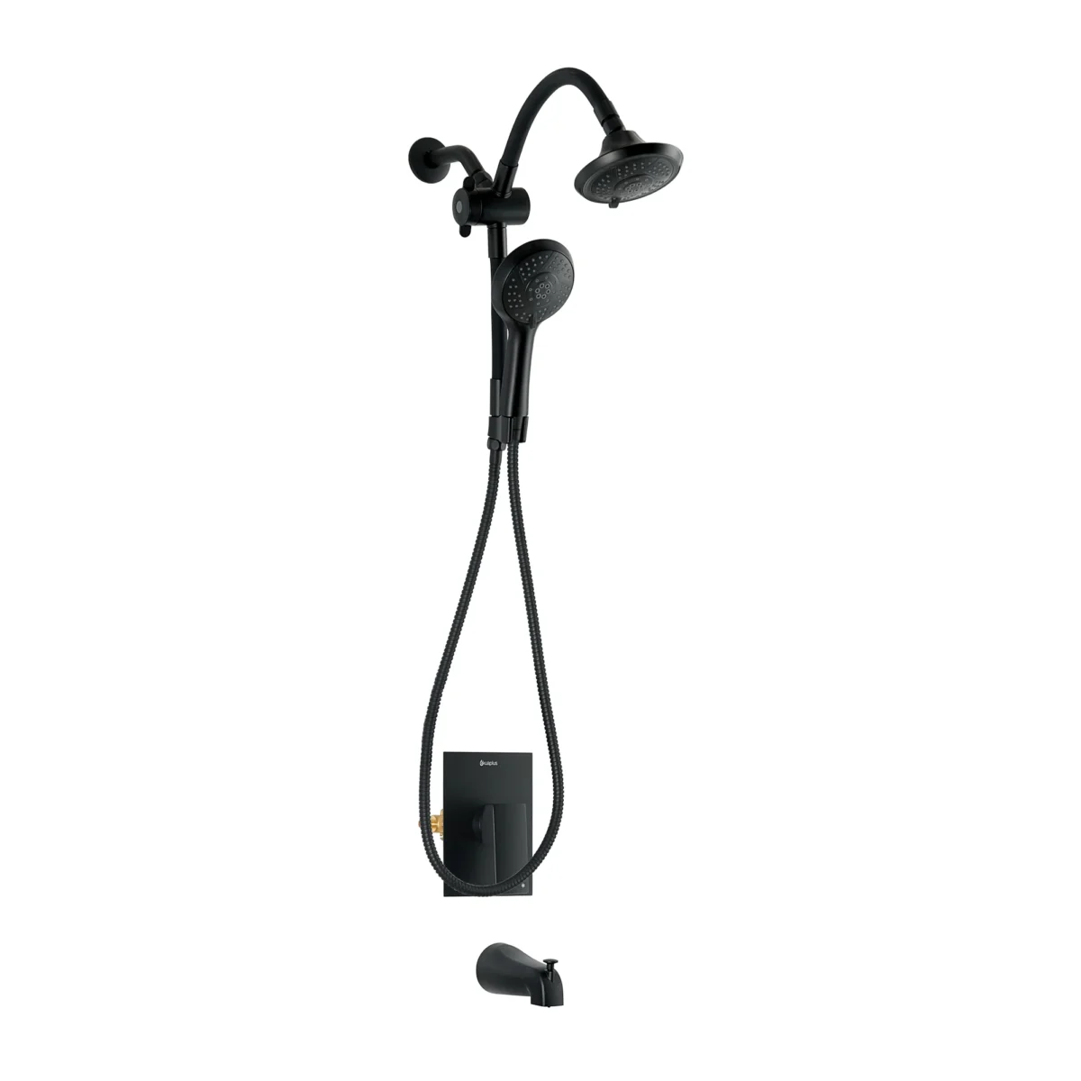 Ensemble bain-douche à pression équilibrée LILA KIT5351TVBBL