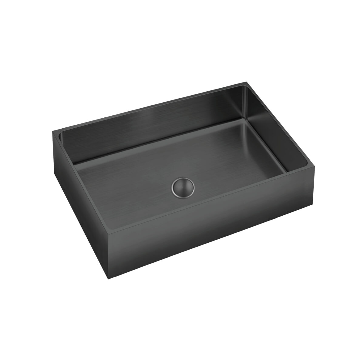 Rectangular Counter-Top Basin 20 5/8" in x 14" x 4 1/2" made of 304 Stainless Steel by AKUALUX®