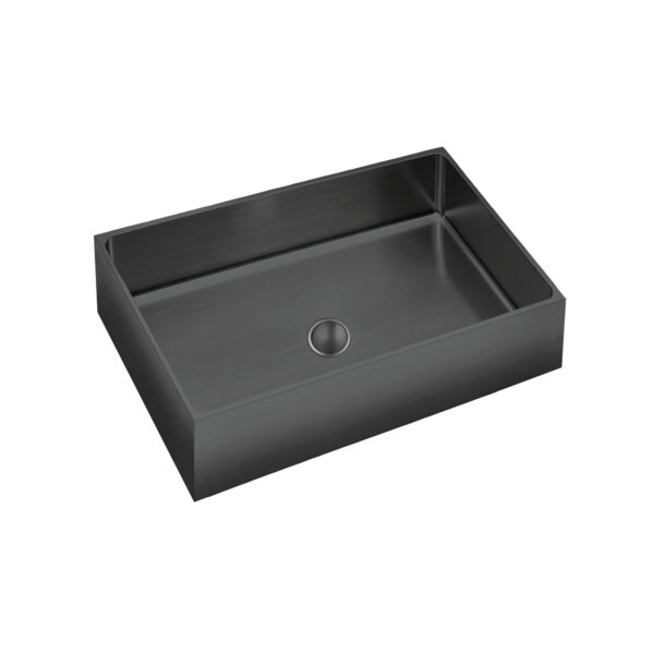 Rectangular Counter-Top Basin 20 5/8" in x 14" x 4 1/2" made of 304 Stainless Steel by AKUALUX®