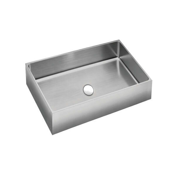Rectangular Counter-Top Basin 20 5/8" in x 14" x 4 1/2" made of 304 Stainless Steel by AKUALUX®