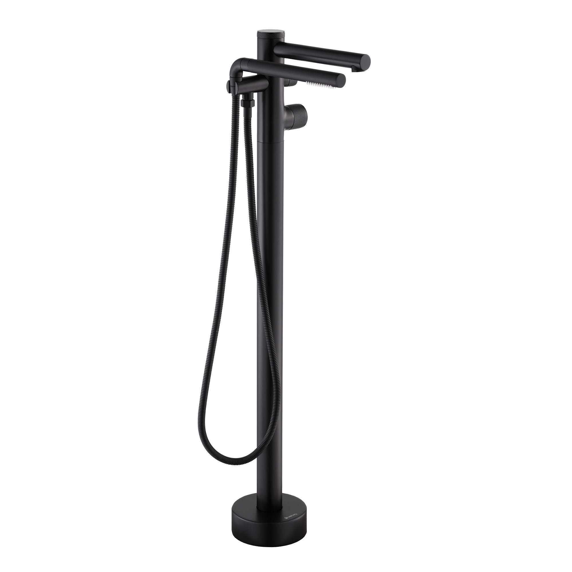 CLAUDIA Floor-mount Bathtub Faucet with Hand Shower by akuaplus®