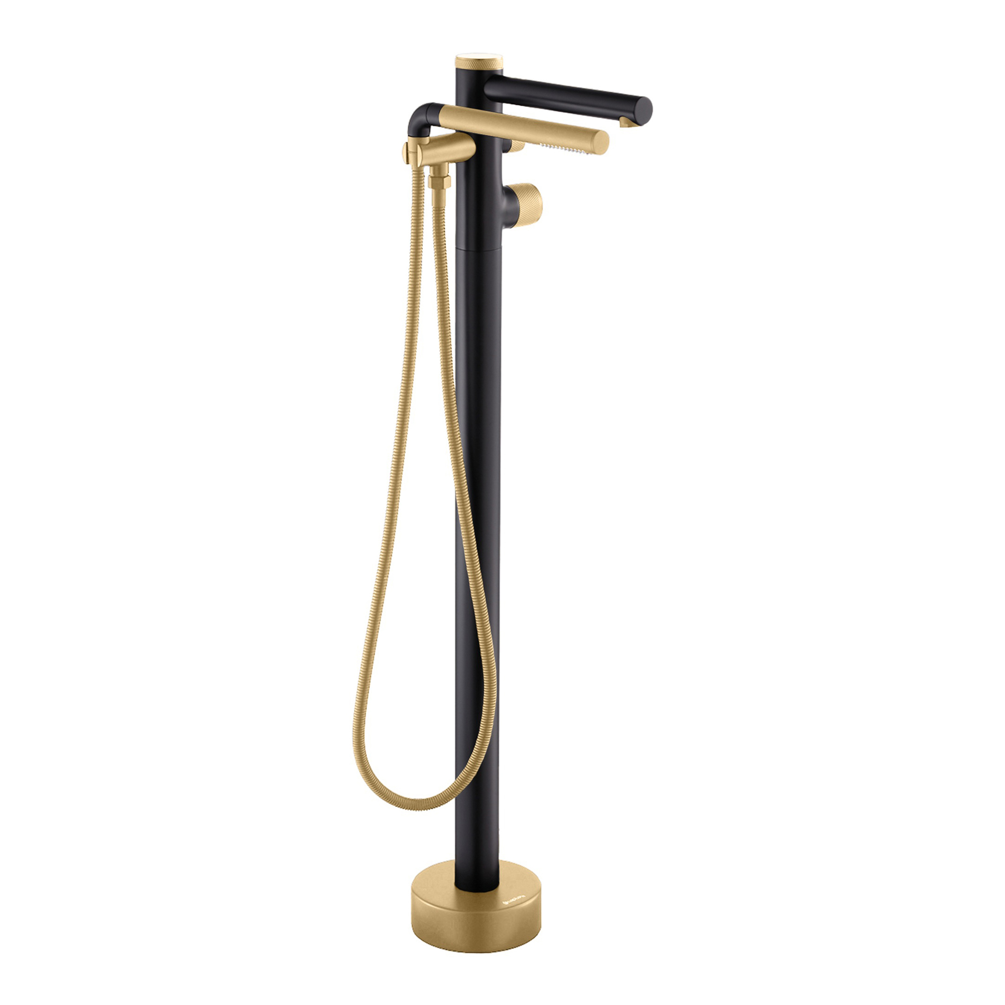 CLAUDIA Floor-mount Bathtub Faucet with Hand Shower by AKUALUX®