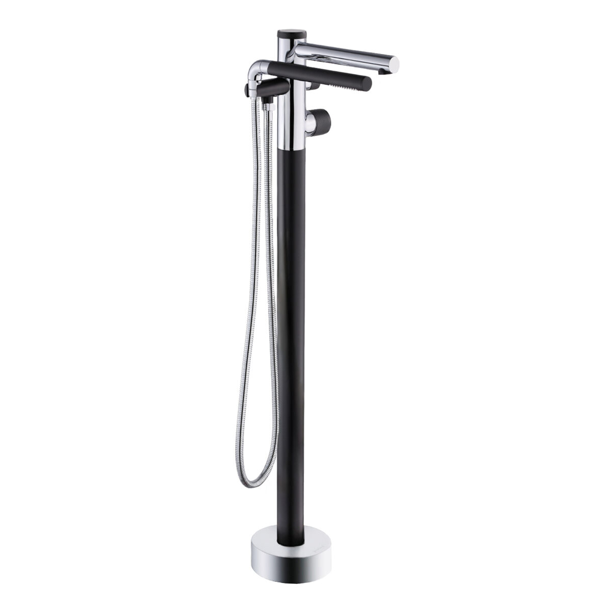 CLAUDIA Floor-mount Bathtub Faucet with Hand Shower by AKUALUX®