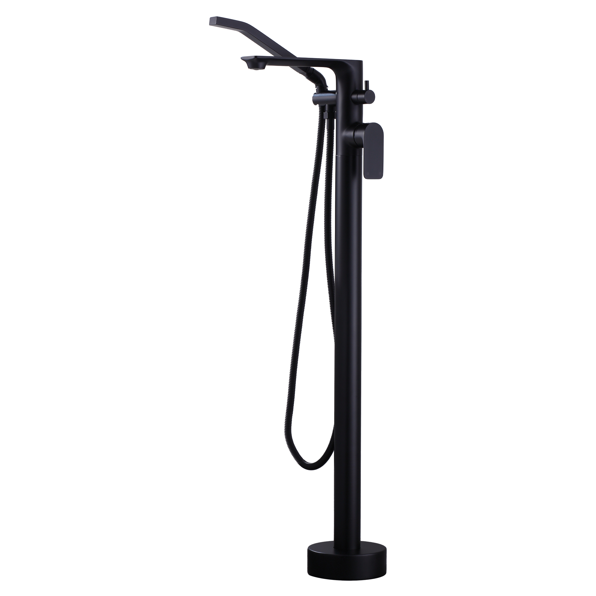 ELENA Floor-mount Bathtub Faucet with Hand Shower by akuaplus®