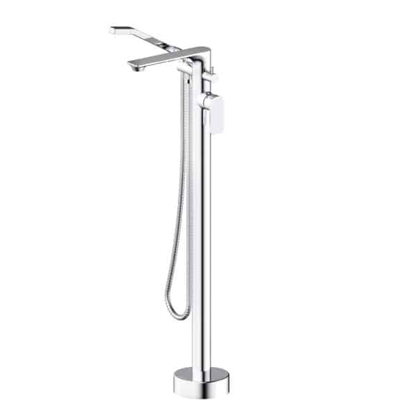 Robinet de baignoire sur pied avec douchette ELENA par akuaplus®