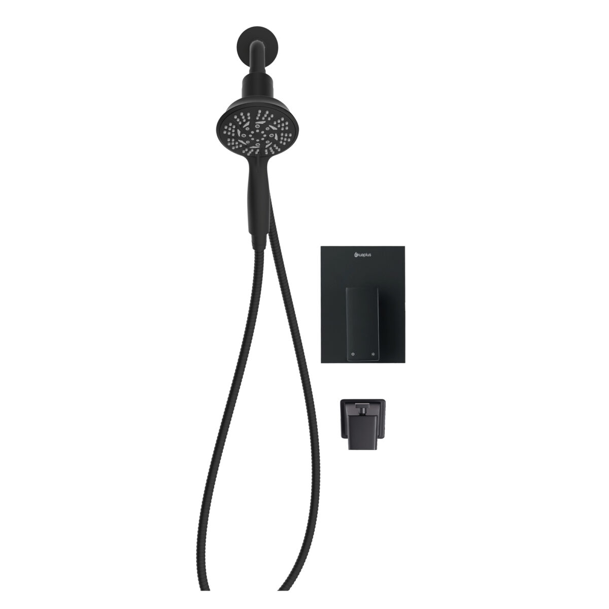 10-Setting Magnetic Pressure Balance Bath-Shower Kit by akuaplus®