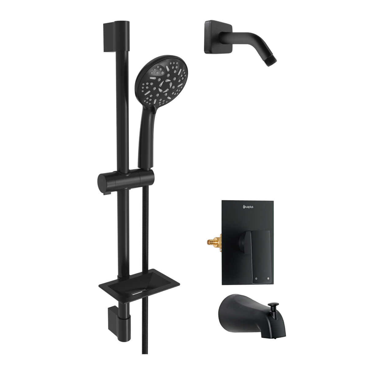 EMELIA pressure balance bath-shower set by akuaplus®