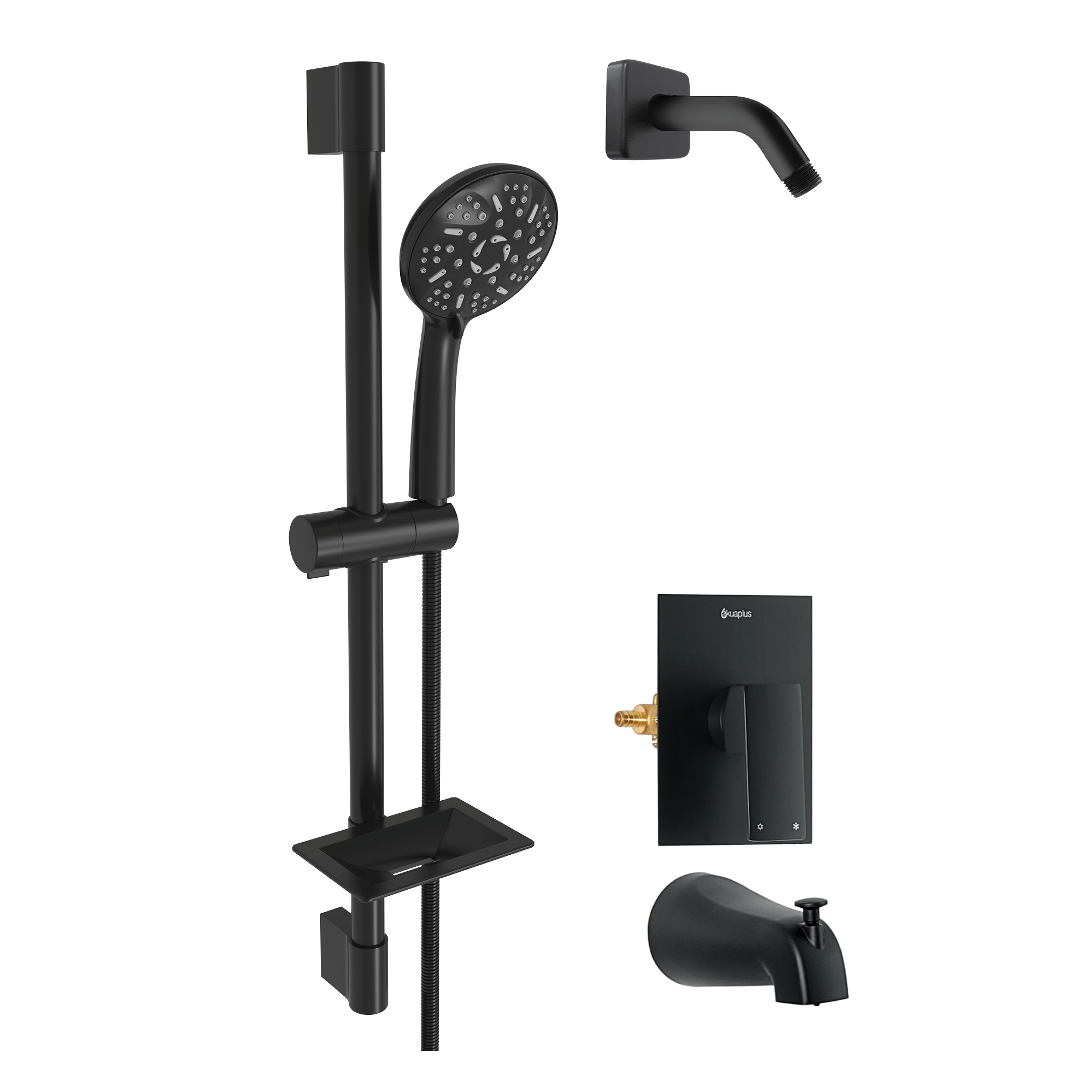 EMELIA pressure balance bath-shower set by akuaplus®