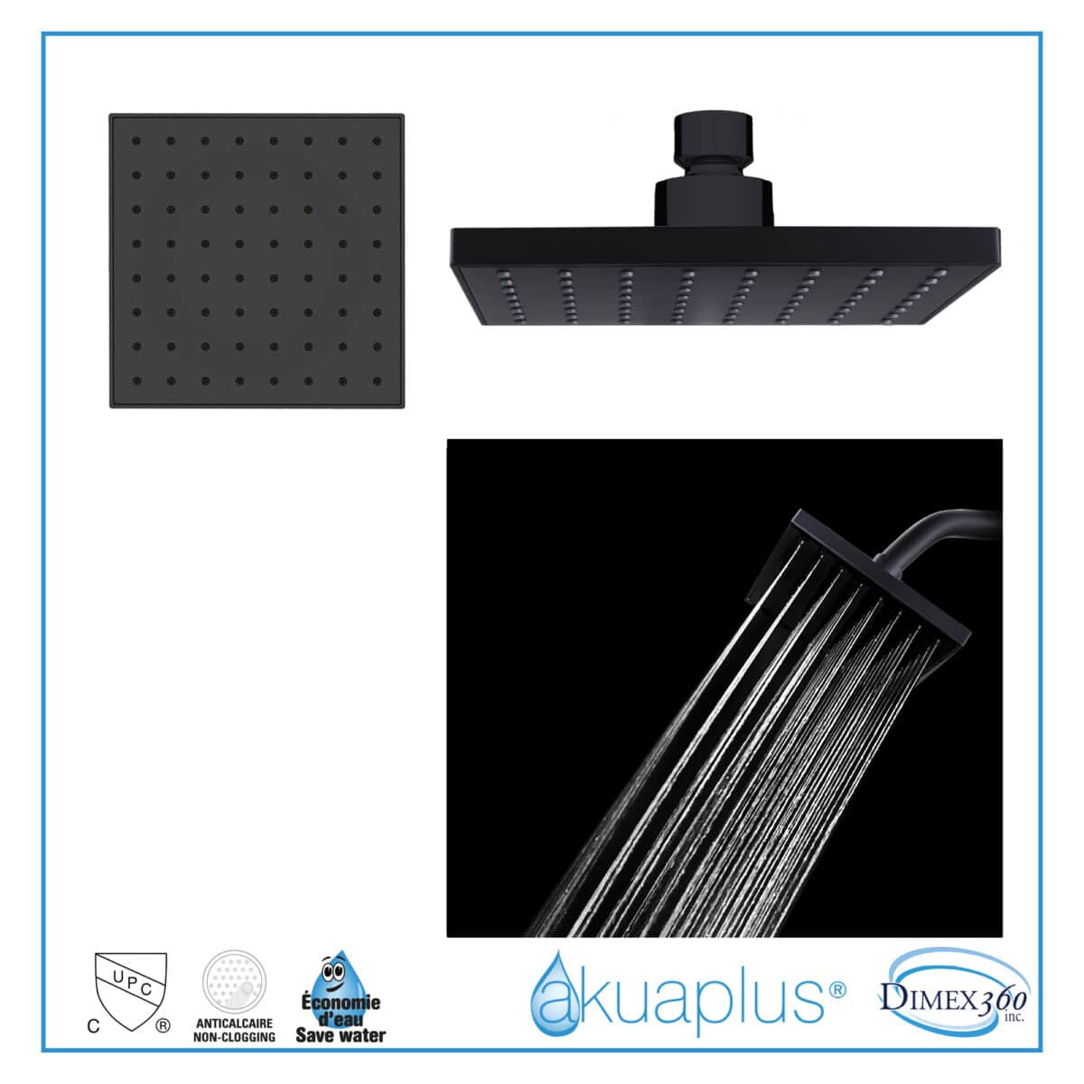 Ensemble bain-douche EMELIA akuaplus®