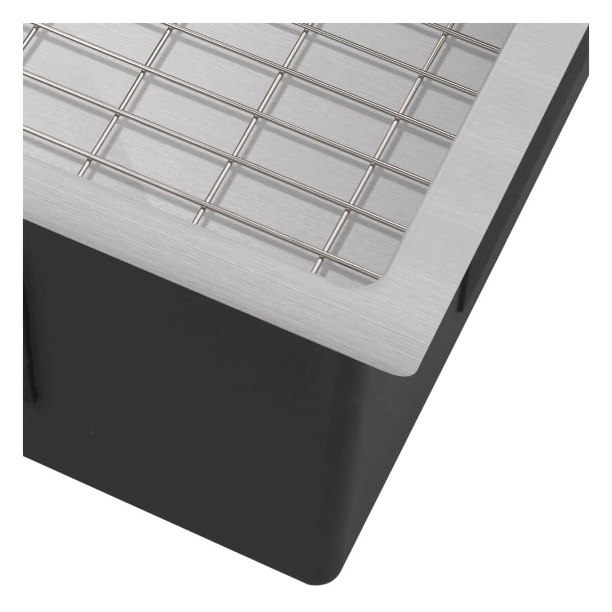 Évier de cuisine fait d'acier inoxydable 304 FIONA par akuaplus® 26 x 18 x 9 po