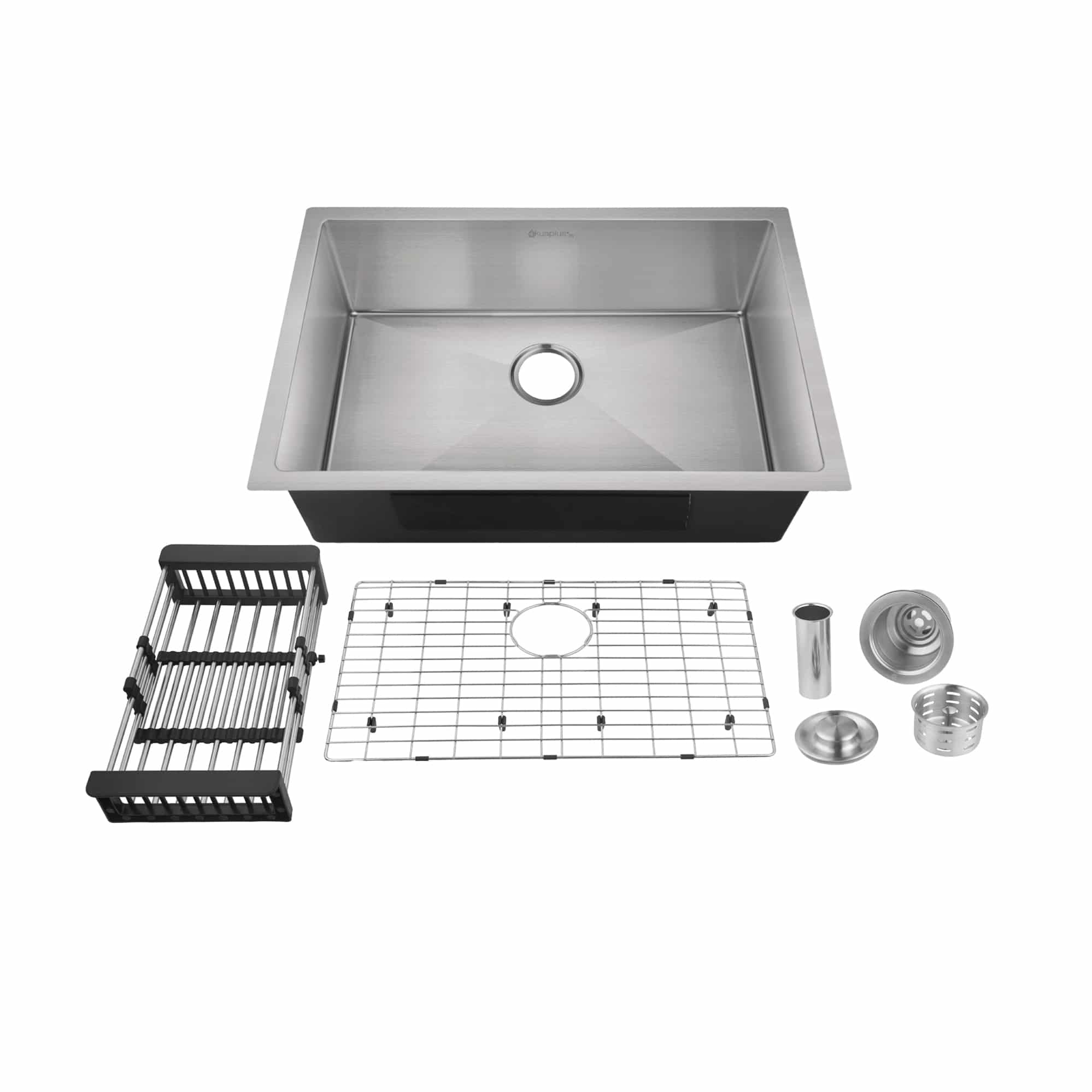 Évier de cuisine fait d'acier inoxydable 304 FIONA par akuaplus® 26 x 18 x 9 po