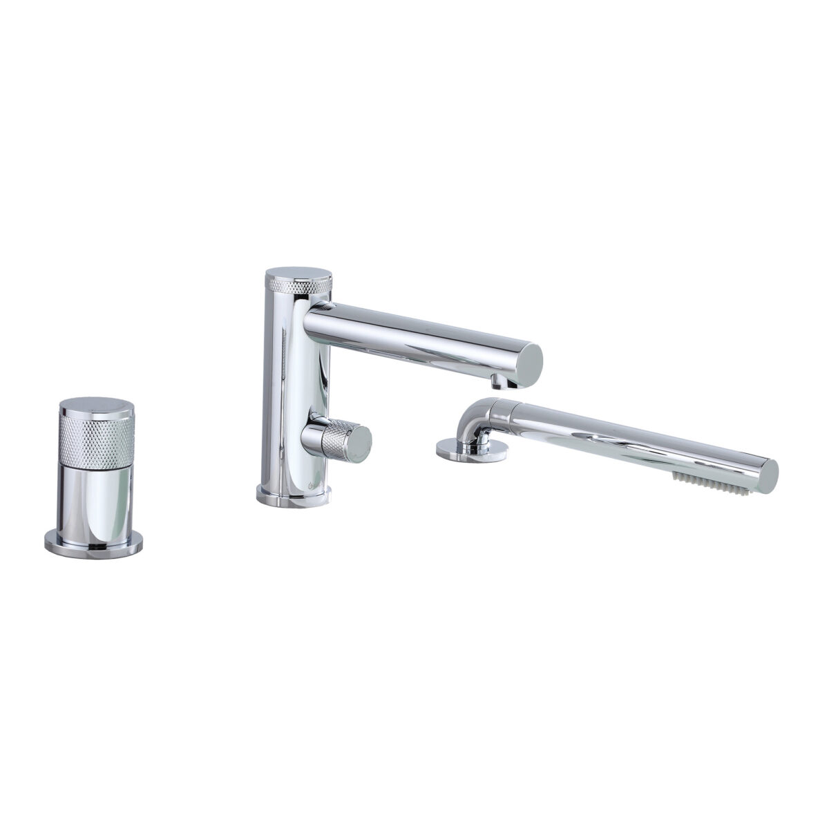 CLAUDIA 3-hole bathtub faucet with Hand Shower by akuaplus®