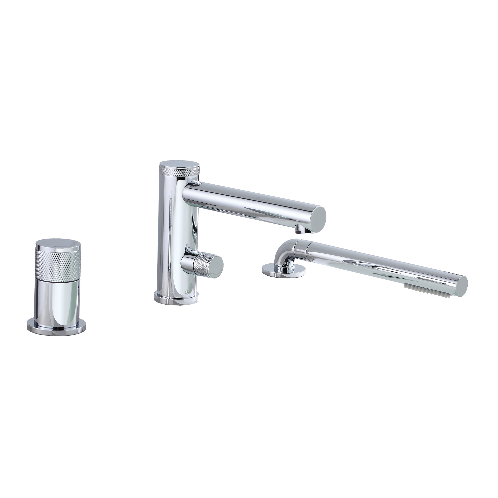 CLAUDIA 3-hole bathtub faucet with Hand Shower by akuaplus®