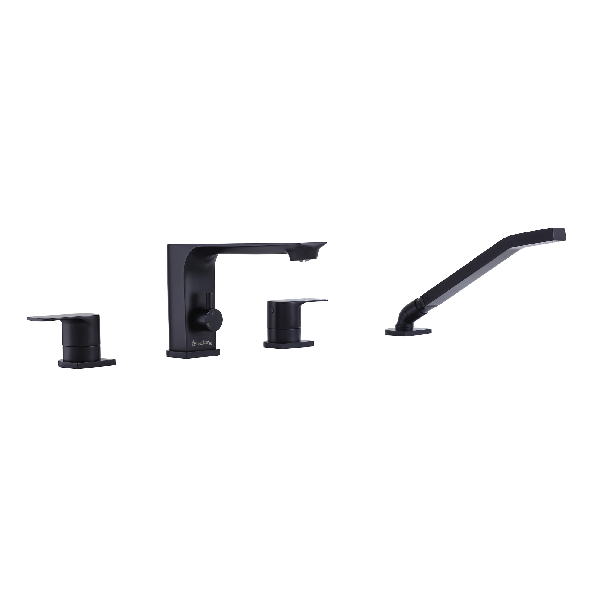 ELENA 4-hole bathtub faucet with Hand Shower by akuaplus®