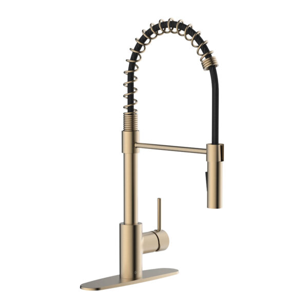 Single-hole restaurant-style kitchen faucet by akuaplus®