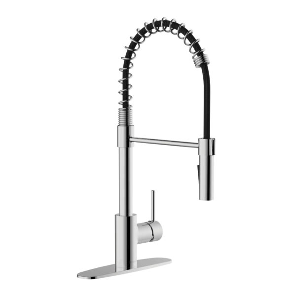 Single-hole restaurant-style kitchen faucet by akuaplus®