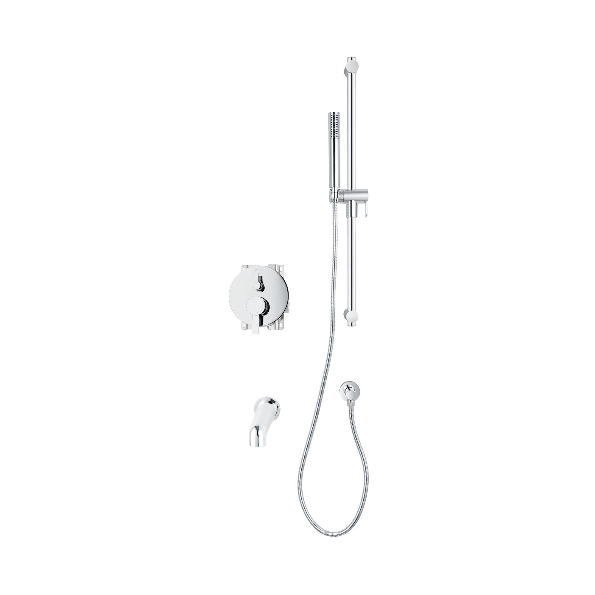 Ensemble bain-douche à pression équilibrée akuaplus®