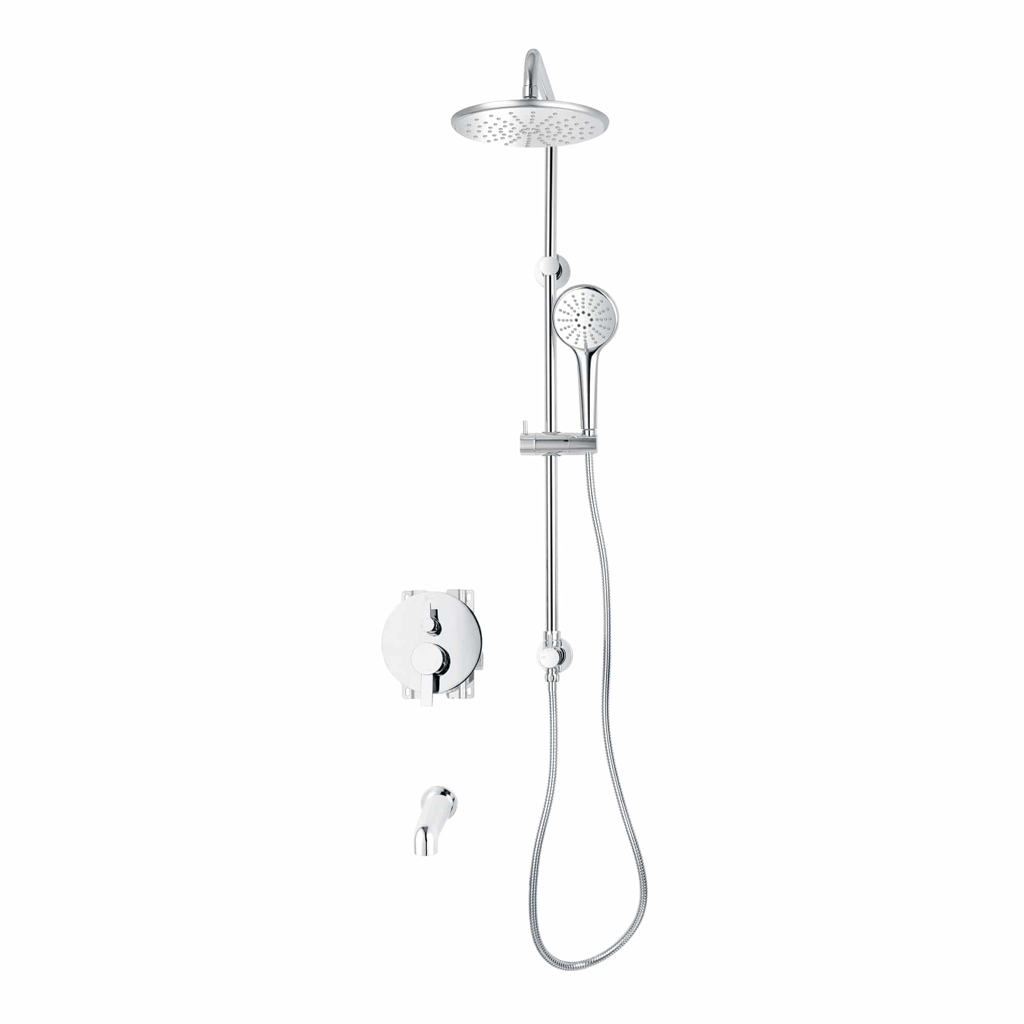 Ensemble bain-douche à pression équilibrée akuaplus®