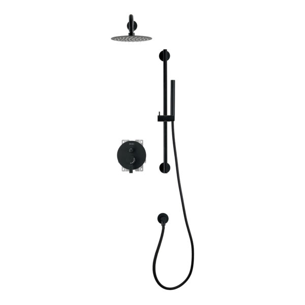 Ensemble de douche à pression équilibrée à 3 voies ELITE akuaplus®