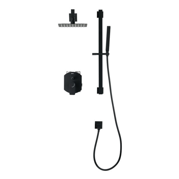 Ensemble de douche à pression équilibrée à 3 voies ELENA akuaplus®