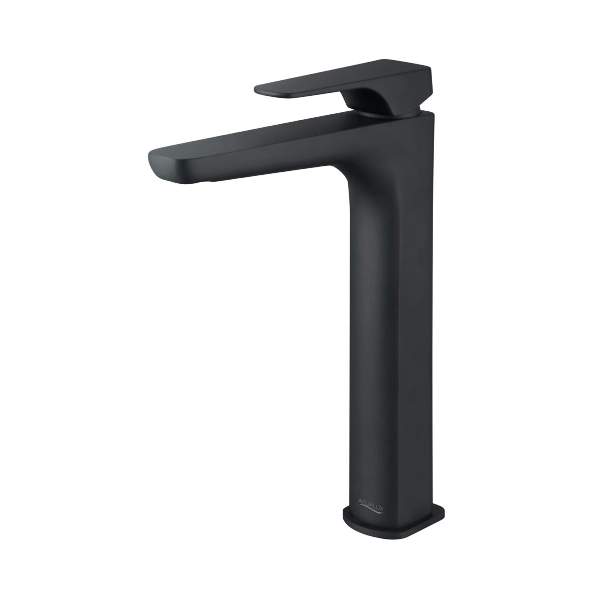 Single-hole faucet for vessel sink