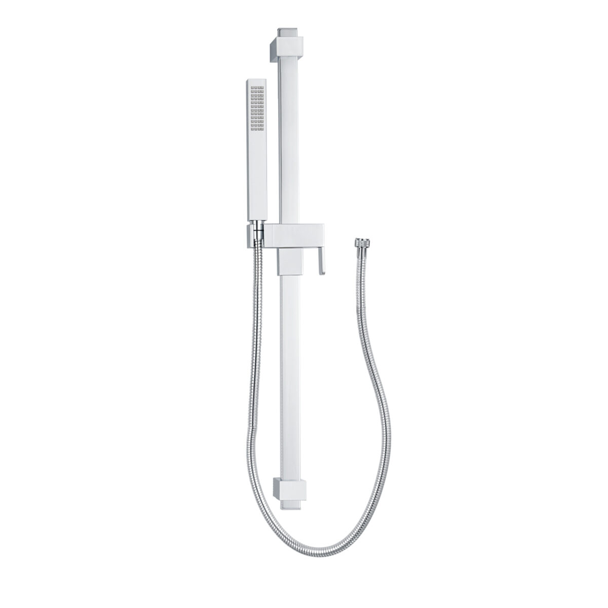 Square Adjustable Shower Post System with Handheld Shower by akuaplus®