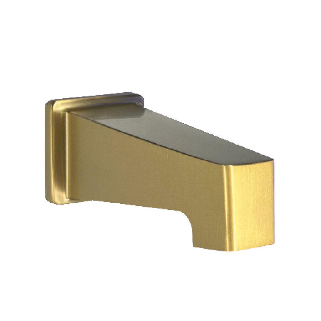 AKUALUX Square Bathtub Spout without a diverter SP3001CHG