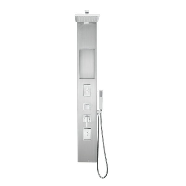 OLIVIA Pressure Balance Shower Panel by akuaplus®