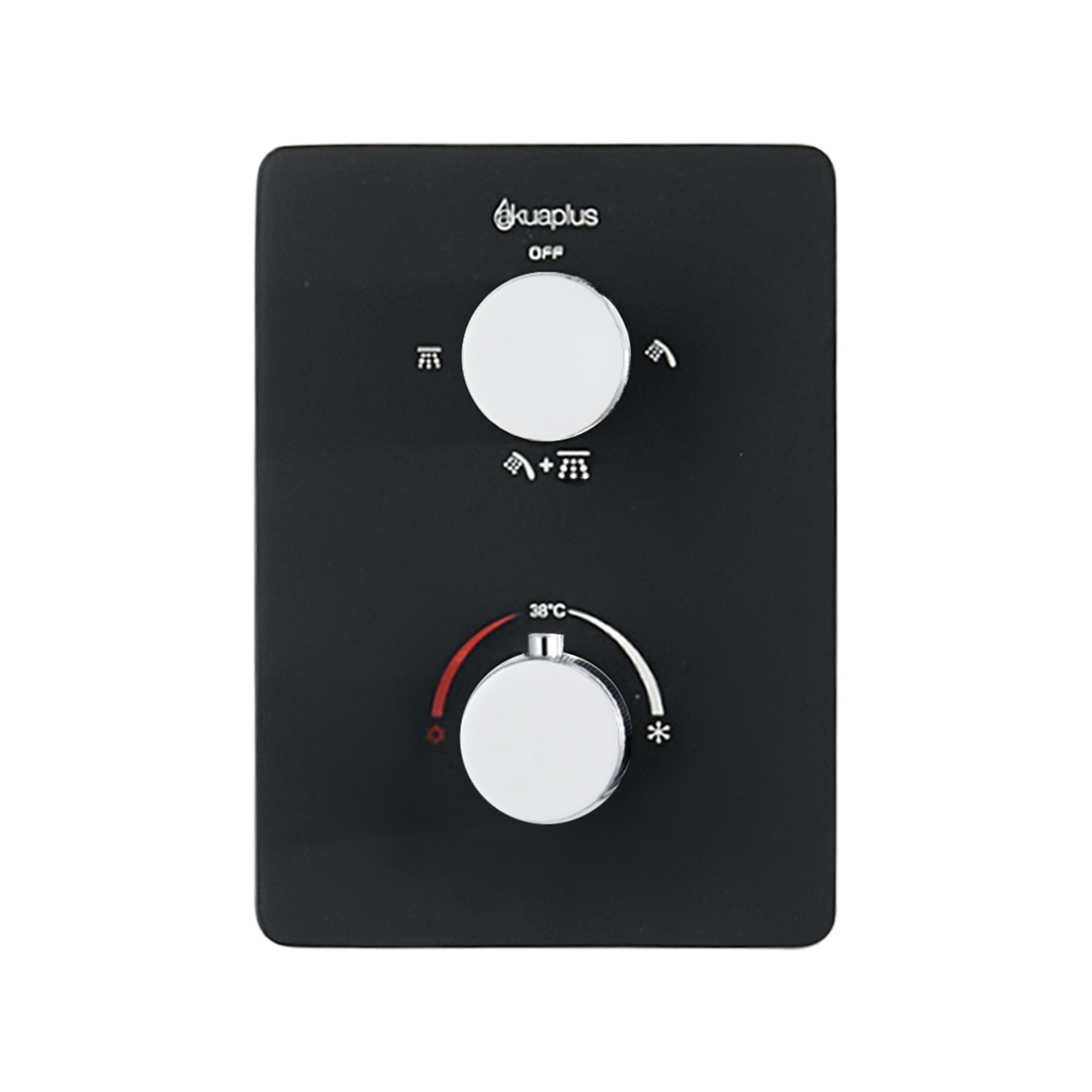 Valve de douche thermostatique carrée AKUALUX®