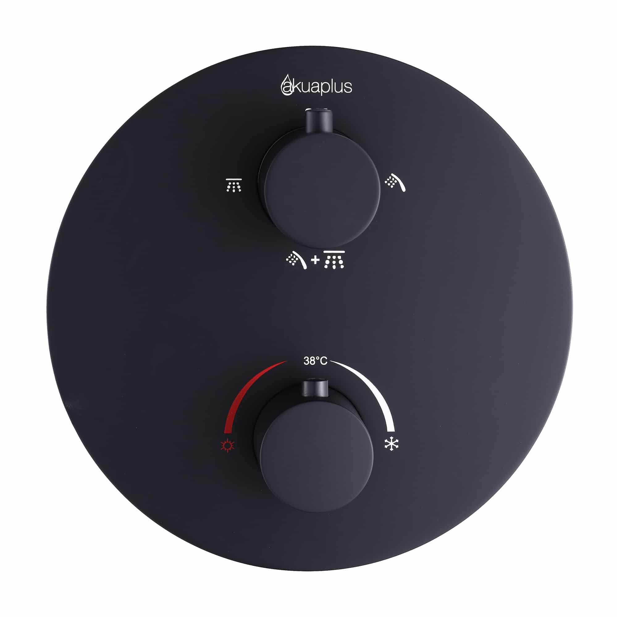 Valve de douche thermostatique ronde TALI par akuaplus®