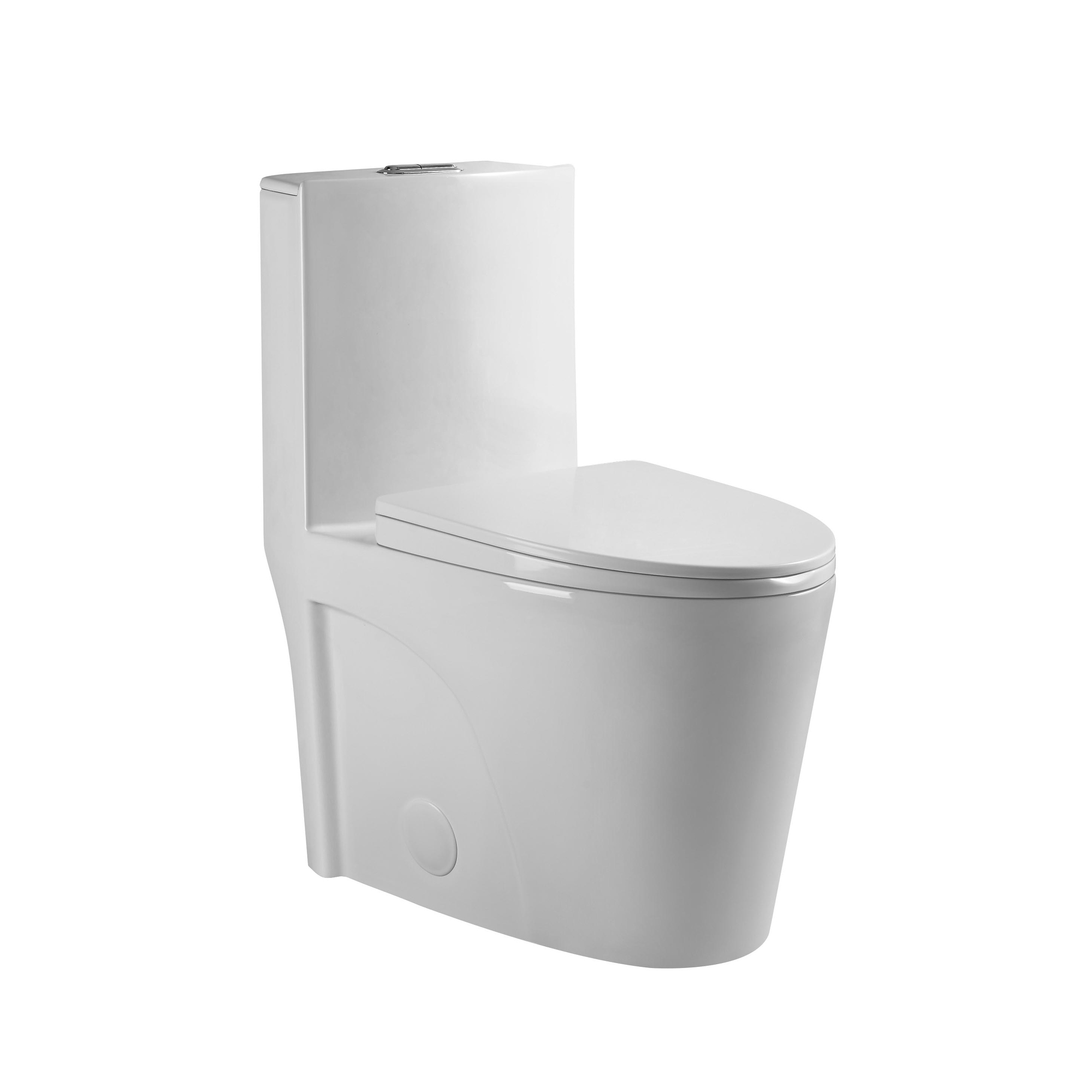 Toilette monobloc à double chasse d’eau