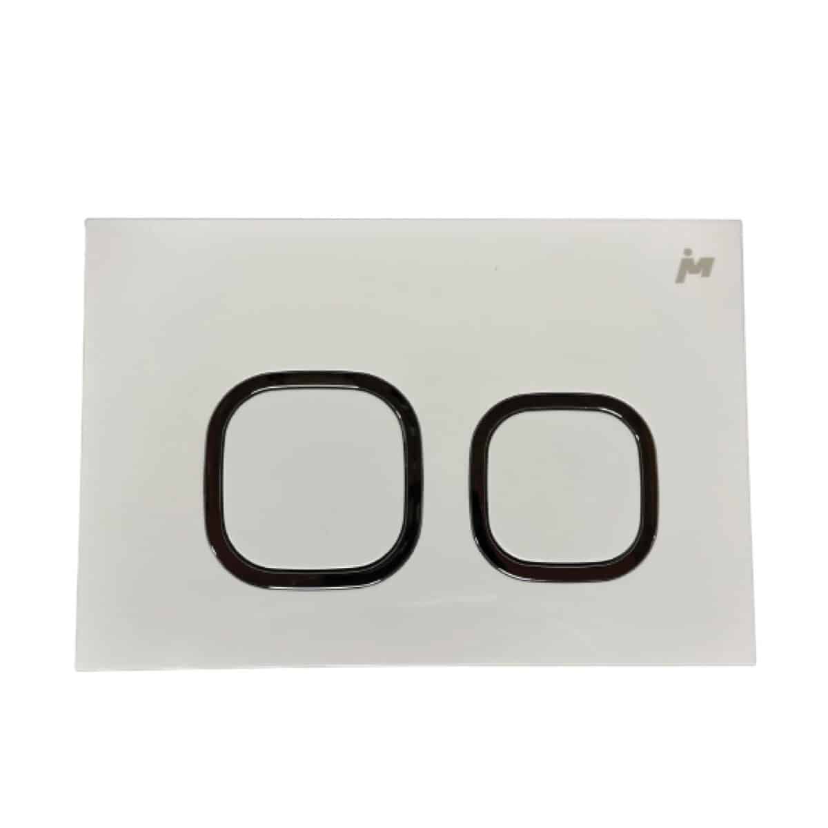 Système de réservoir de toilette mural avec cadre dissimulé