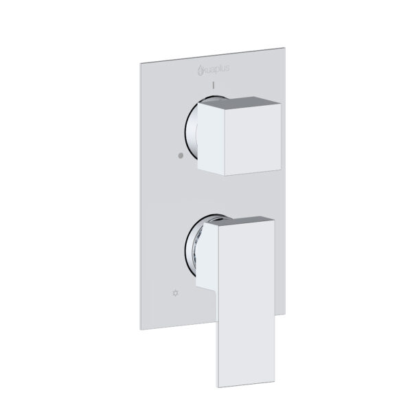 3-way Square Pressure Balance Shower Valve by akuaplus®