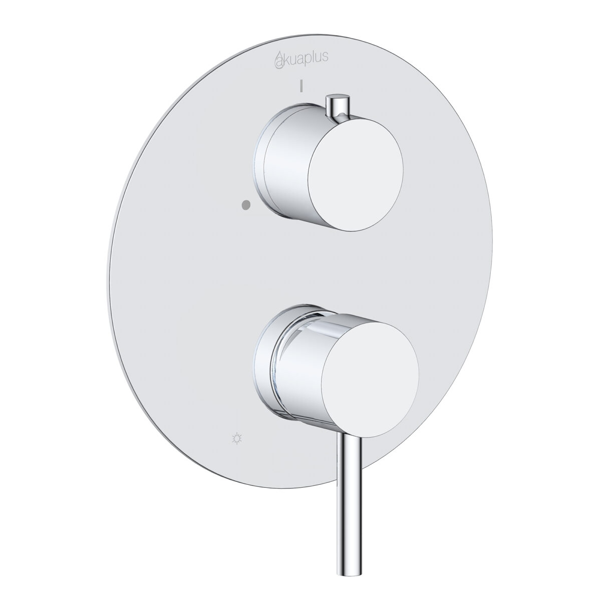 3-way Round Pressure Balance Shower Valve by akuaplus®