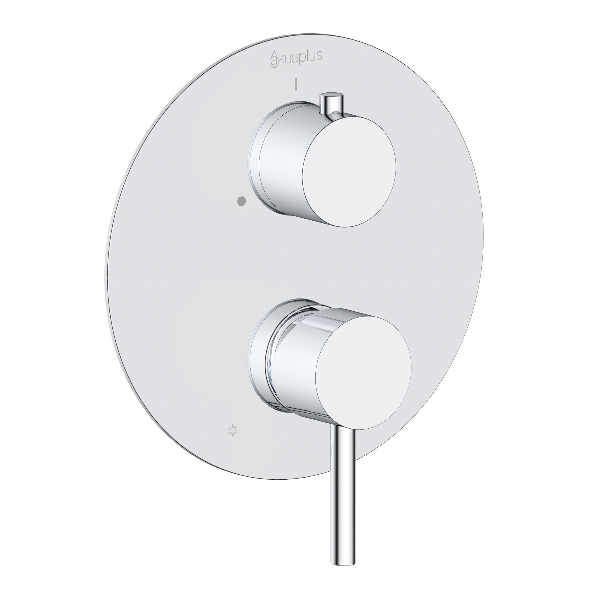 3-way Round Pressure Balance Shower Valve by akuaplus®