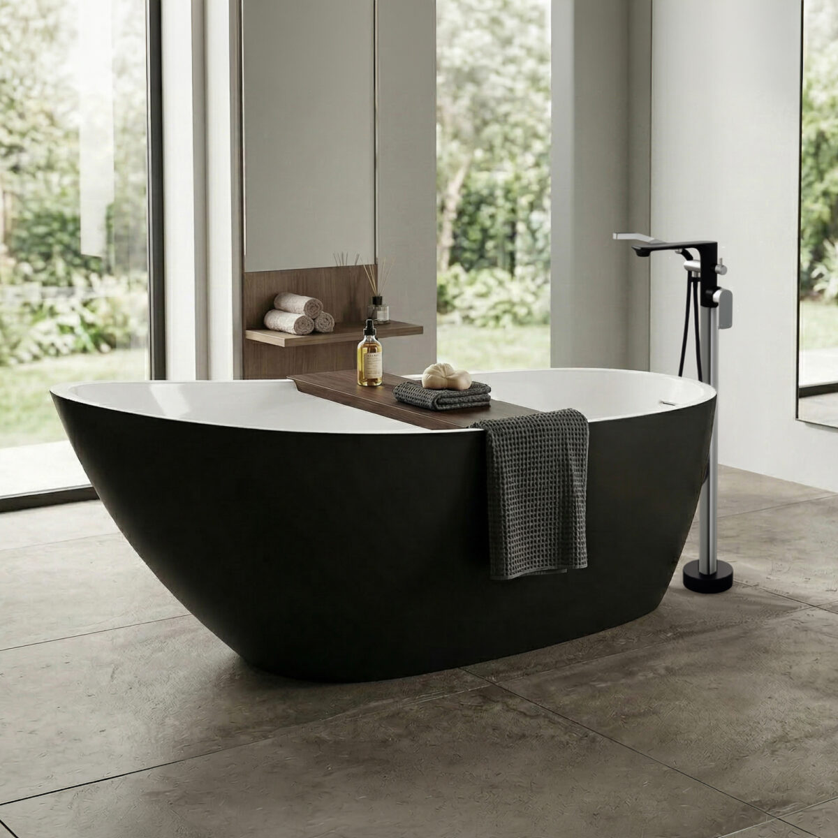 ISSA 60" Freestanding Bathtub by Zitta