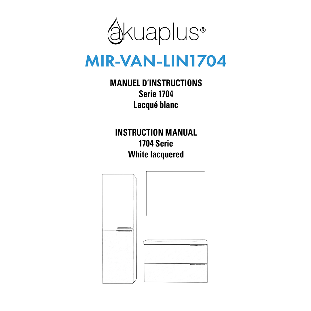 Manuel d'instructions - VAN1704