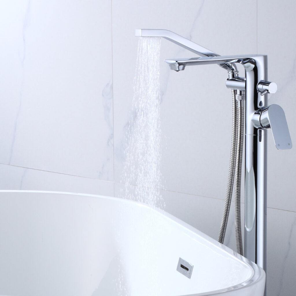 akuaplus elena flsd6126cp freestanding bath faucet robinet autoportant 07