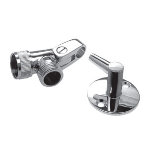 Handheld Shower Bracket and Hook Set by akuaplus®