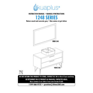 Instruction Manual - VAN1248