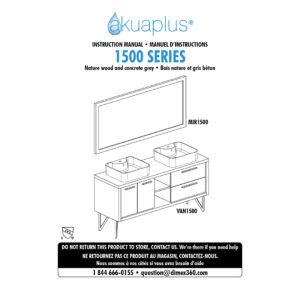 Instruction Manual - VAN1500+MIR1500