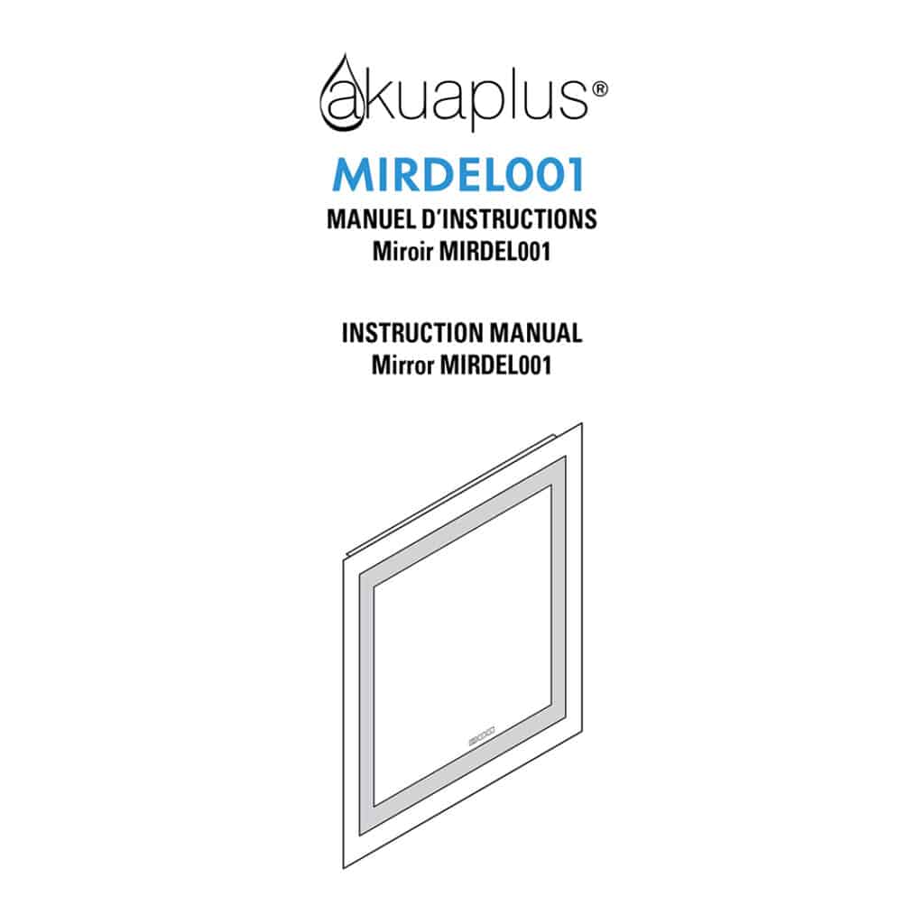 Manuel d'instructions - MIRDEL001