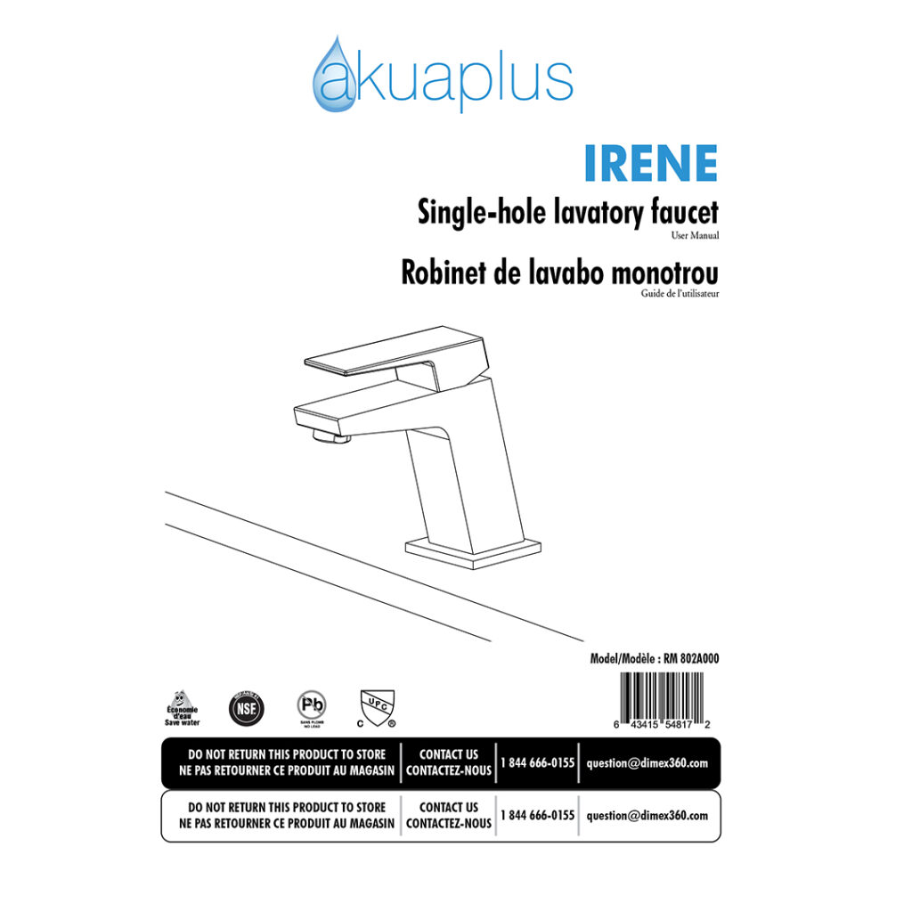 Instruction Manual - RM802A000