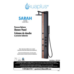 Manuel d'instructions - SPB9442BL