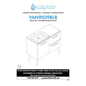 Instruction Manual - VAN9039
